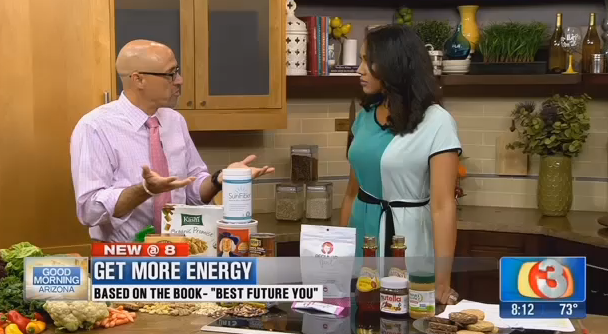 Health pro advises viewers to feed their second brain for more energy