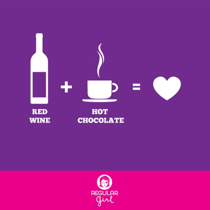 Red Wine + Hot Chocolate