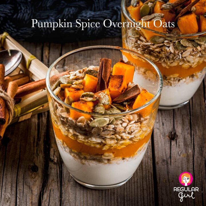 Pumpkin spice overnight oats
