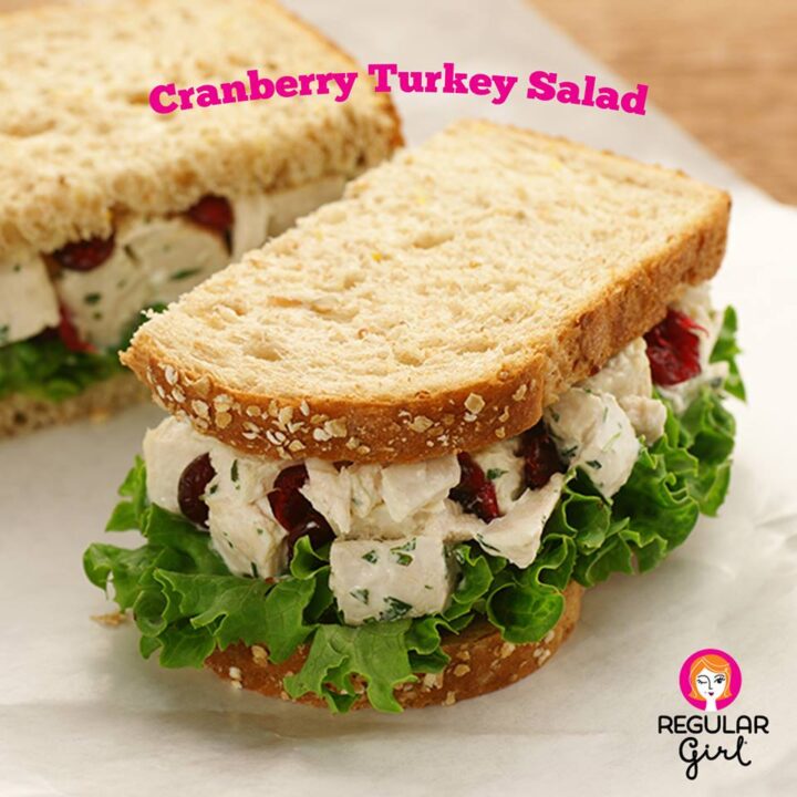 Cranberry turkey salad
