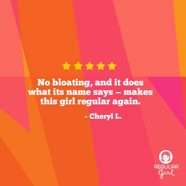 Glad to hear you beat the bloat, Cheryl!